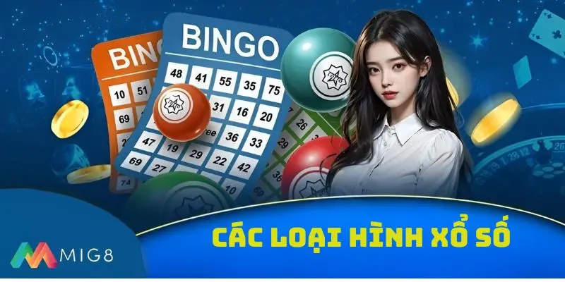 Các loại hình xổ số Mig8