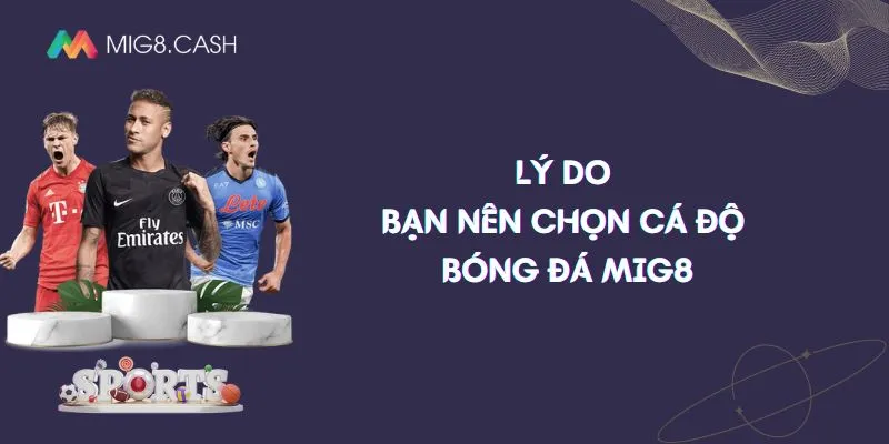 Lý do bạn nên chọn cá độ bóng đá Mig8