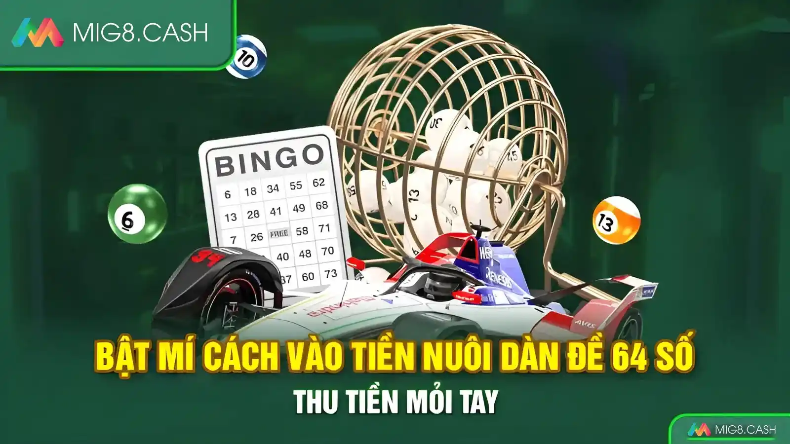 Bật mí bí quyết nuôi dàn đề 64 số thu tiền mỗi tay