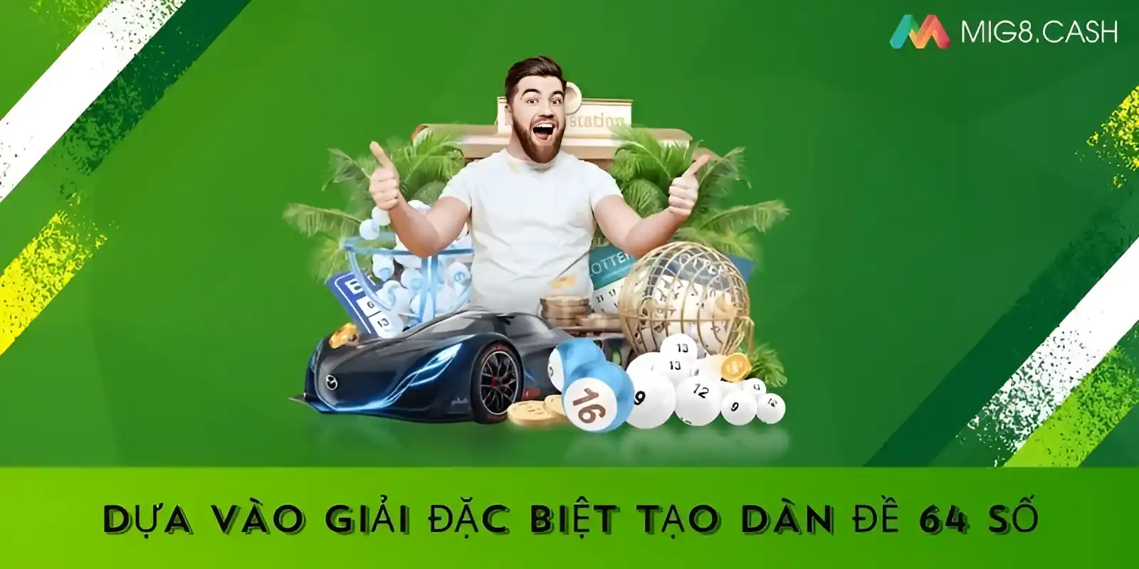 Dựa vào giải đặc biệt để tạo dàn đề 64 số