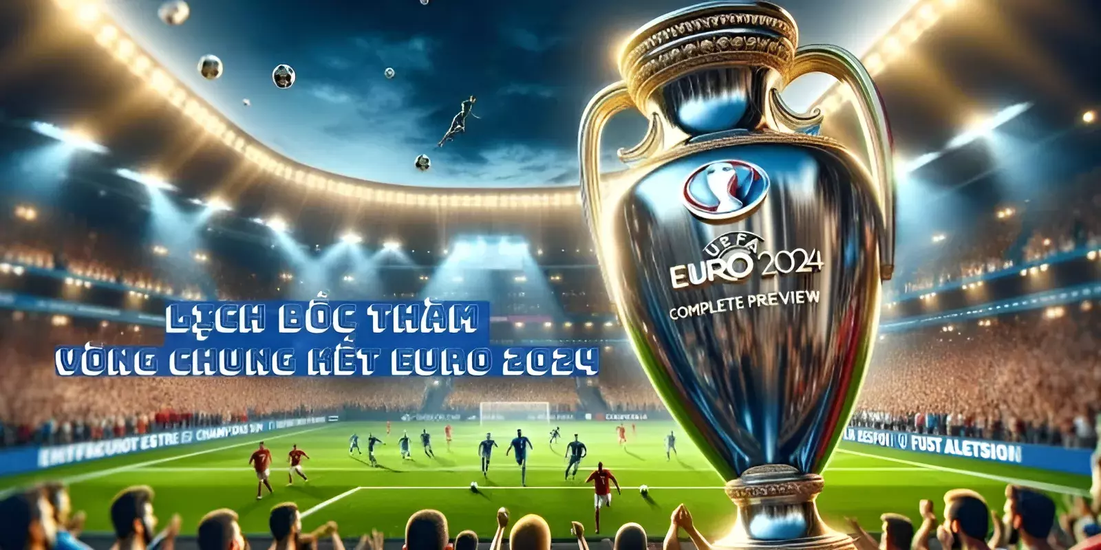 Lịch bốc thăm vòng chung kết euro 2024