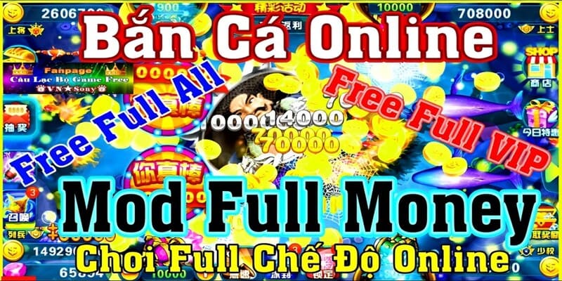 Mod game bắn cá